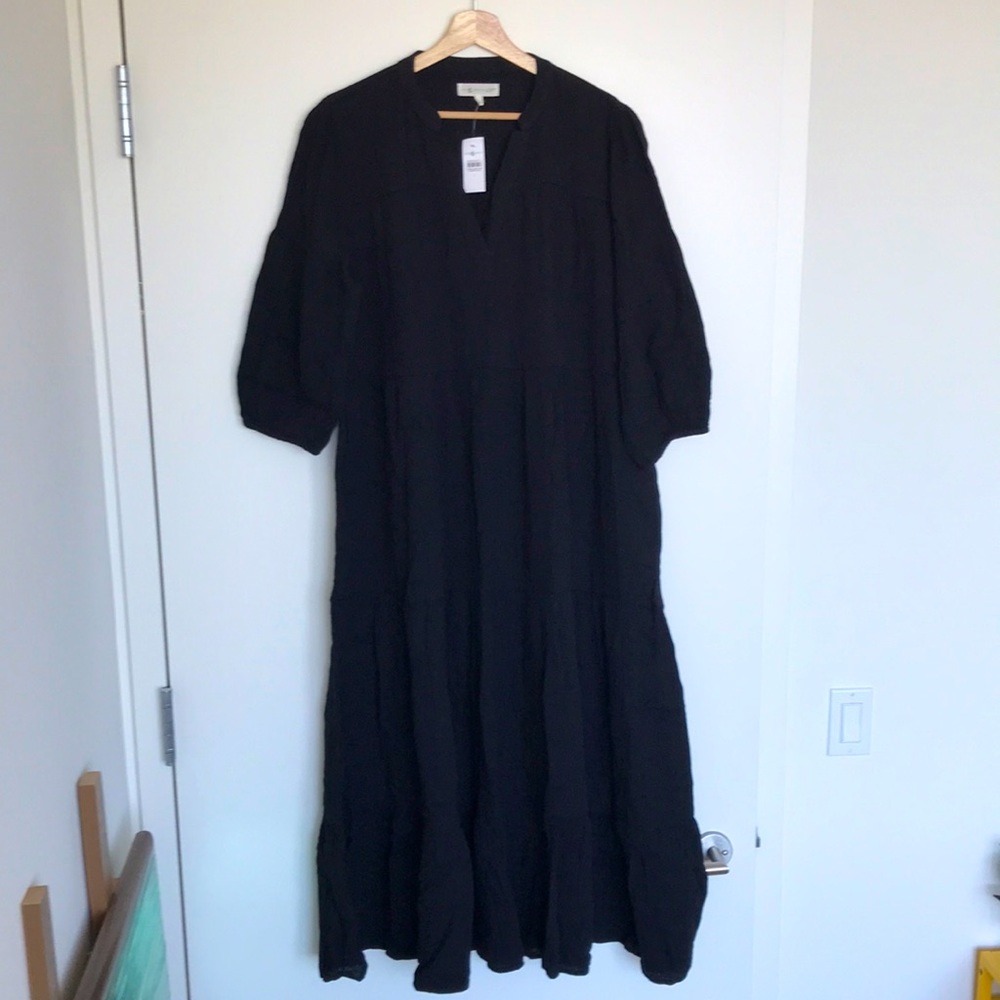 Beautiful New Black Loft Maxi Dress (L)